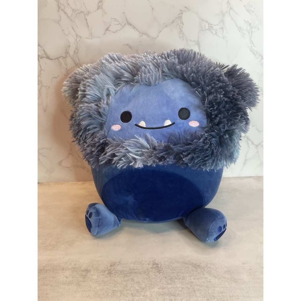 Squishmallow DANI the Navy Blue Bigfoot Yeti Stuffed Plush